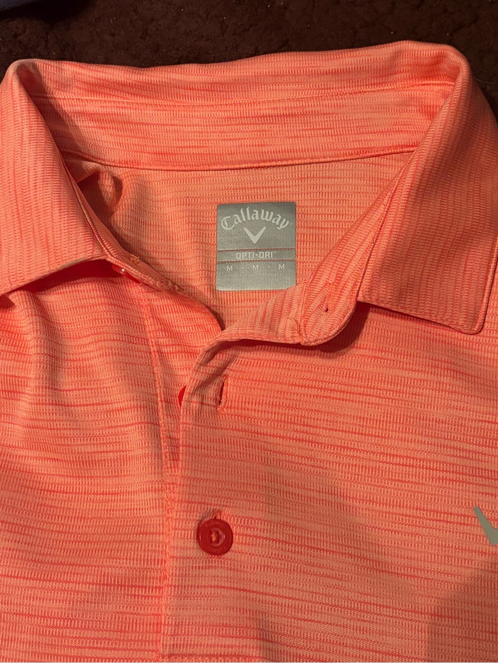 Callaway Men's Coral Stripe Performance Polo - Picture 3 of 3